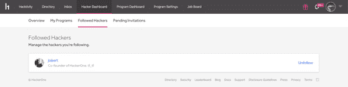 followed hackers